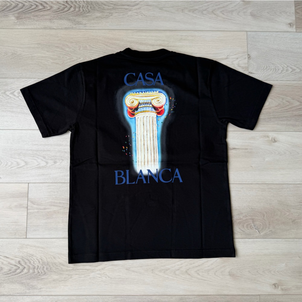 CASABLANCA La Colonne T-Shirt Men’s Small NWT Graphic Tee